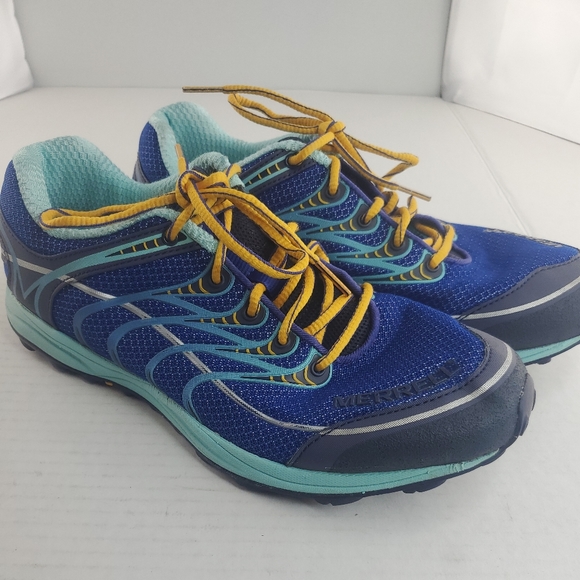 Merrell Shoes - Women’s Merrell Ultra Marine Water Resistant Shoes Size 9 Blue Trail  (EU 40)